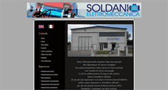 Desktop Screenshot of elettromeccanicasoldani.com
